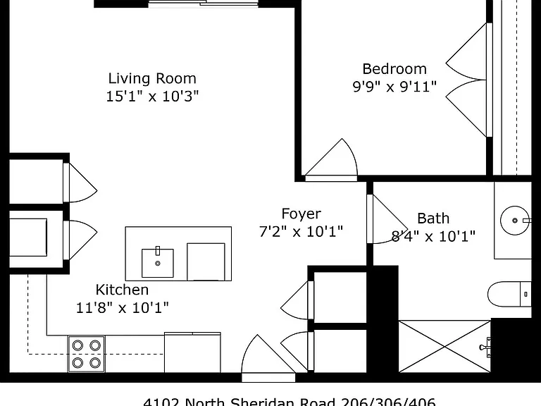 4102 N Sheridan Rd #306 — Photo 9