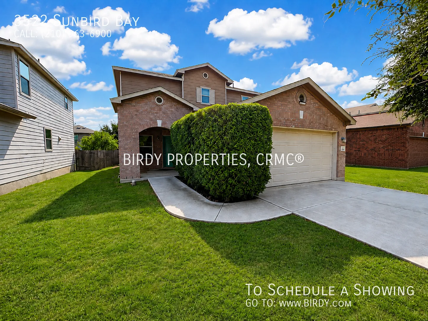 "Spacious 3-Bedroom Oasis with 2.5 Baths in Scenic San Antonio 3522 Sunbird Bay Awaits!" — Photo 1