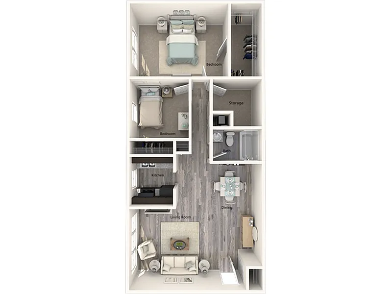 Floor plan B1
