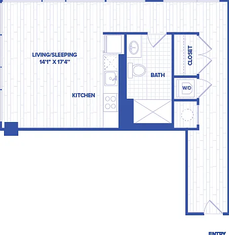 S7 floor plan Watermark at Buzzard Point