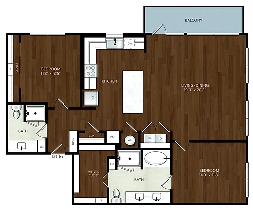 Floor plan B13