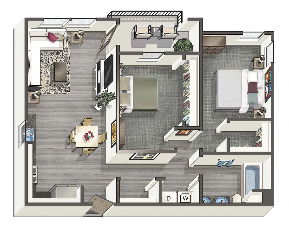 Floor plan Eureka