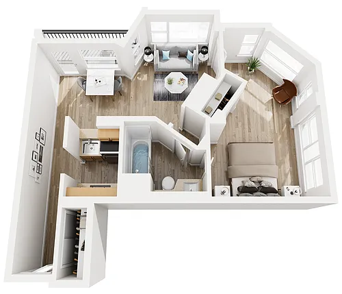 Floor plan The Rainier