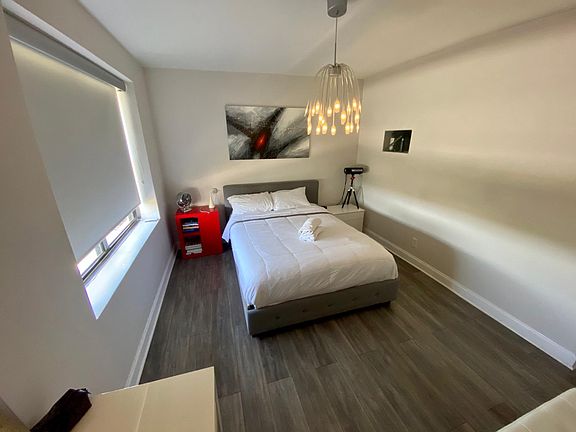Bedroom with full blackout