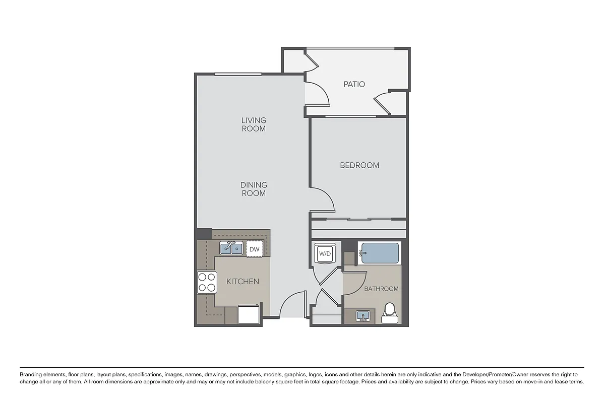 Floor plan The Downtown
