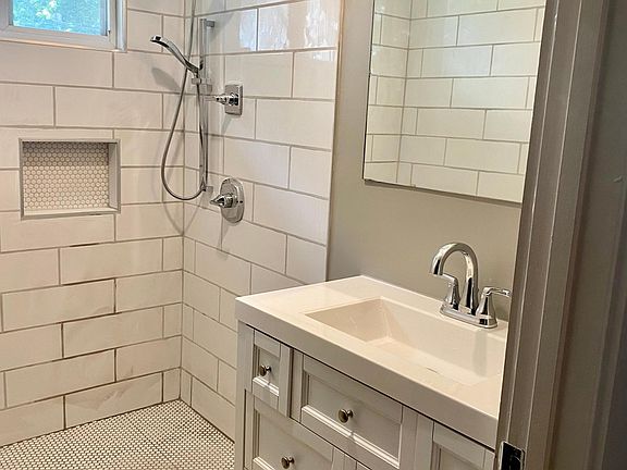 Brand New Bathroom...glass shower door will be installed soon.