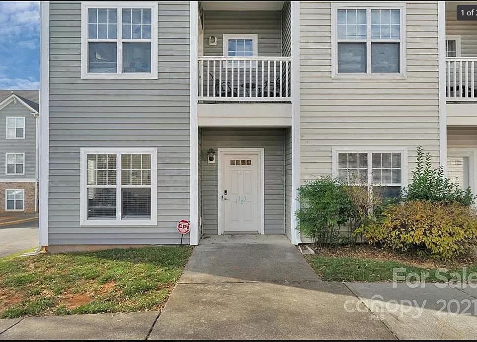 From the front of the townhome