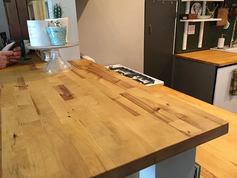 Natural Wood Counters