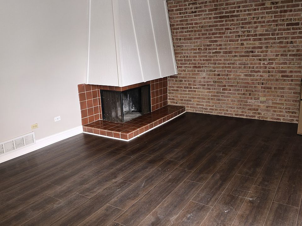 fireplace, other end of living room