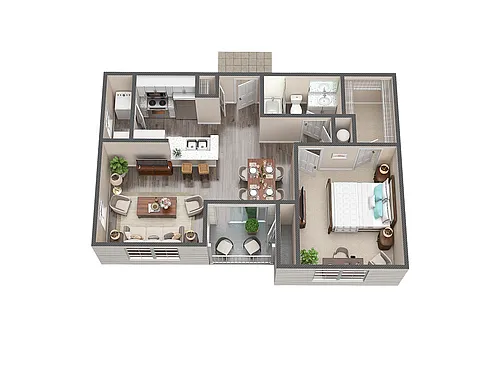 Floor plan A1A
