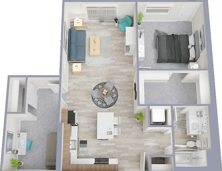 White Tail A Floorplan Diagram