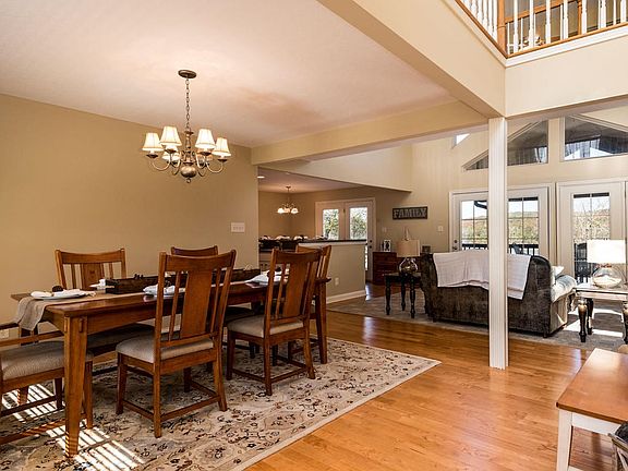 View from Entry to Living Area