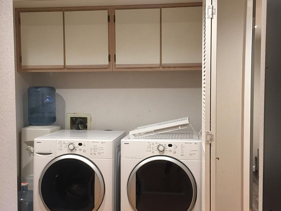 Laundry inside unit.