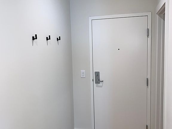 Entrance with 3 Restoration Hardward Hooks for Jackets or Hats