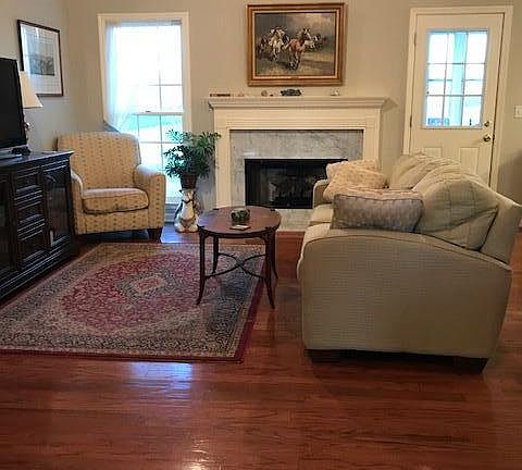 Living room from front hall