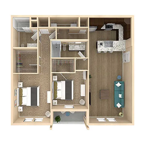 Floor plan B2B