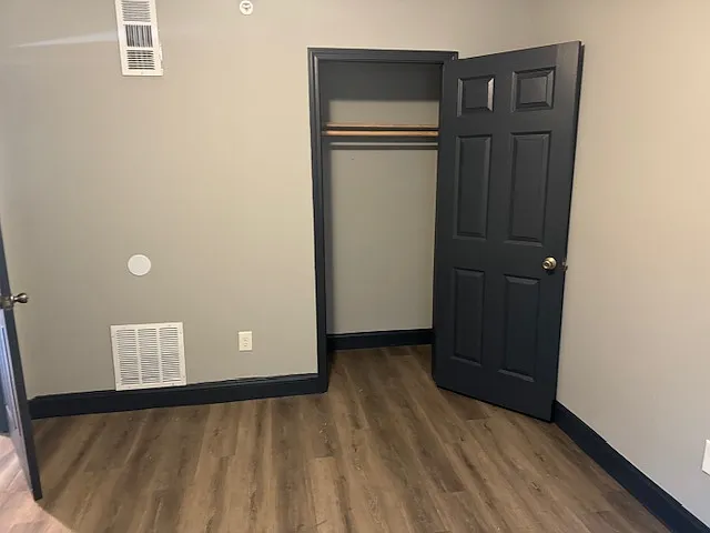 Second bedroom with closet.