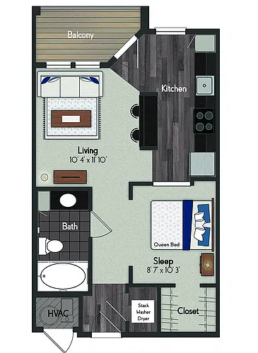 Floor plan The Burt