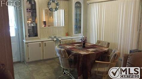 Dining room with built-in china hutch