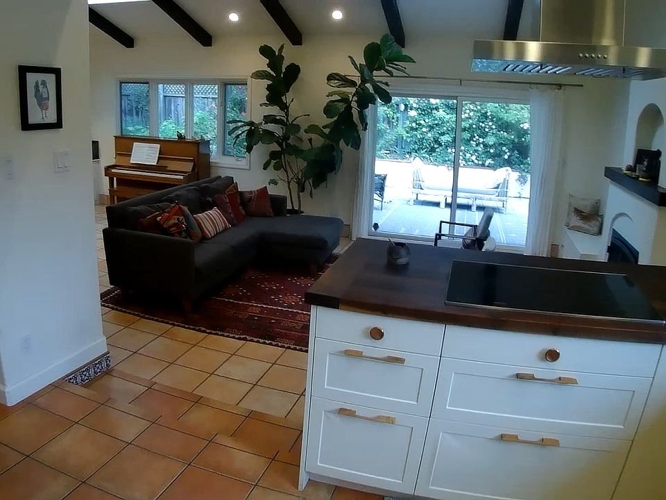 View of Living room from Kitchen