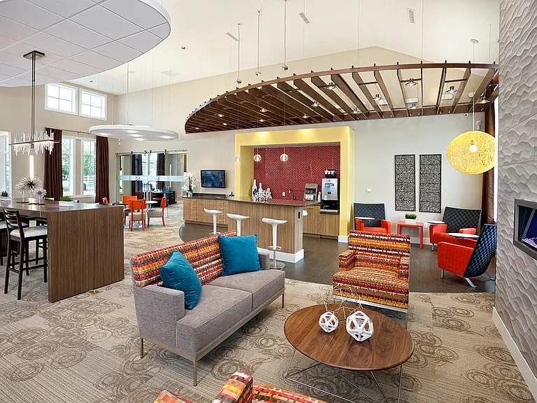 24-Hour Clubhouse with Coffee Bar and Wi-Fi