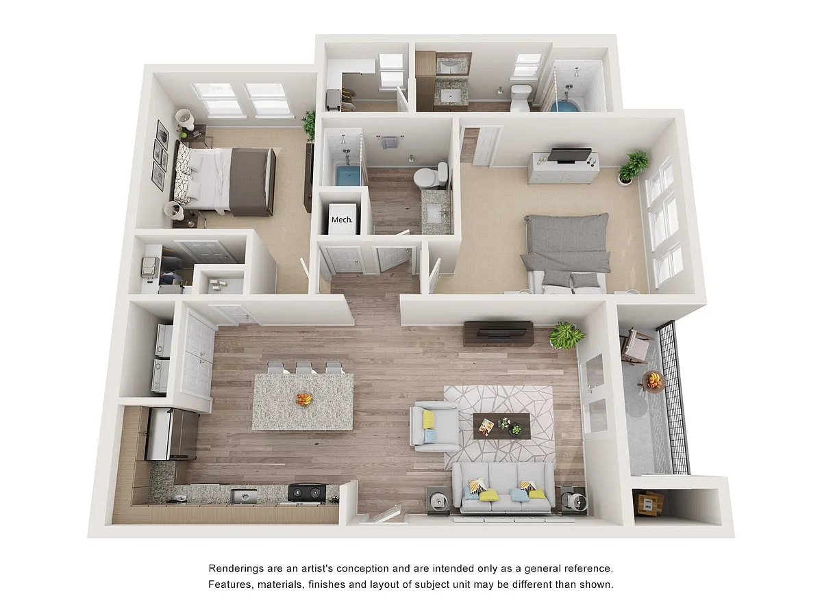 Floor plan B280
