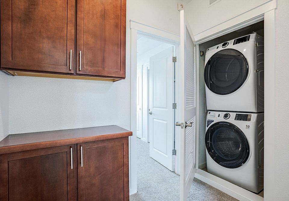 Two Bedroom Floor Plan Washer and Dryer