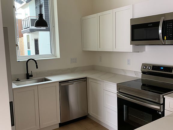 kitchen looking into the Atrium