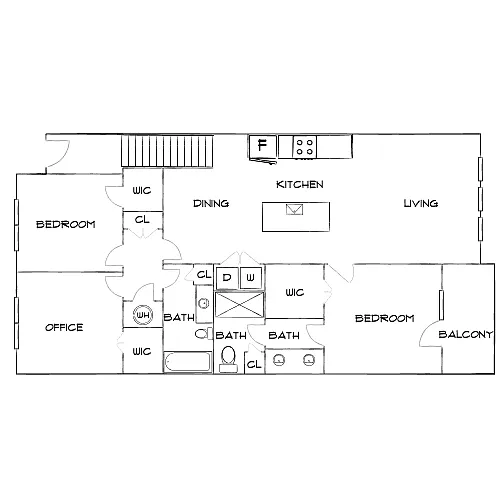 Floor plan Design 3A