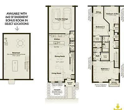 Floor plan Townhome