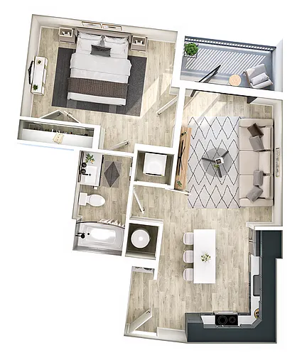 Floor plan A1