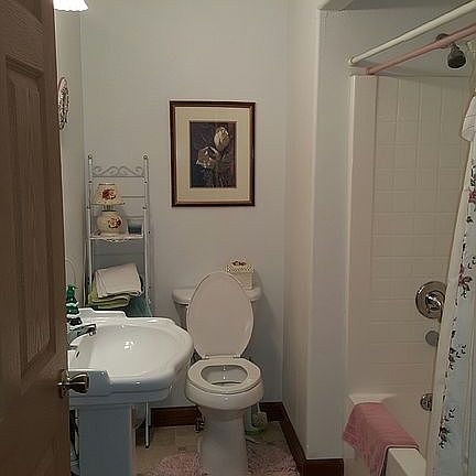 Full Bath on Main Floor