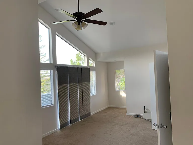 Master bedroom sitting area