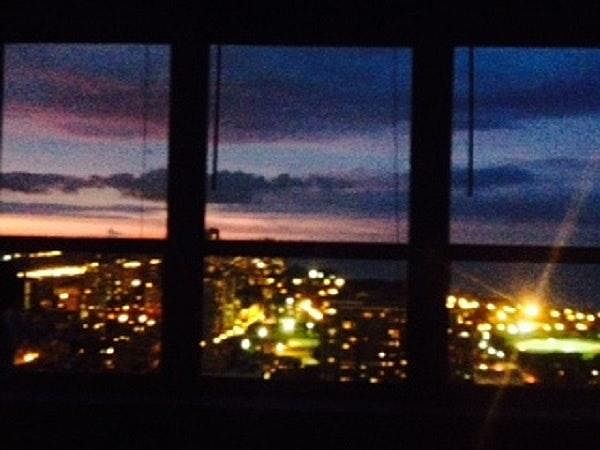 nightview from living room