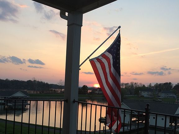Sunset from balcony