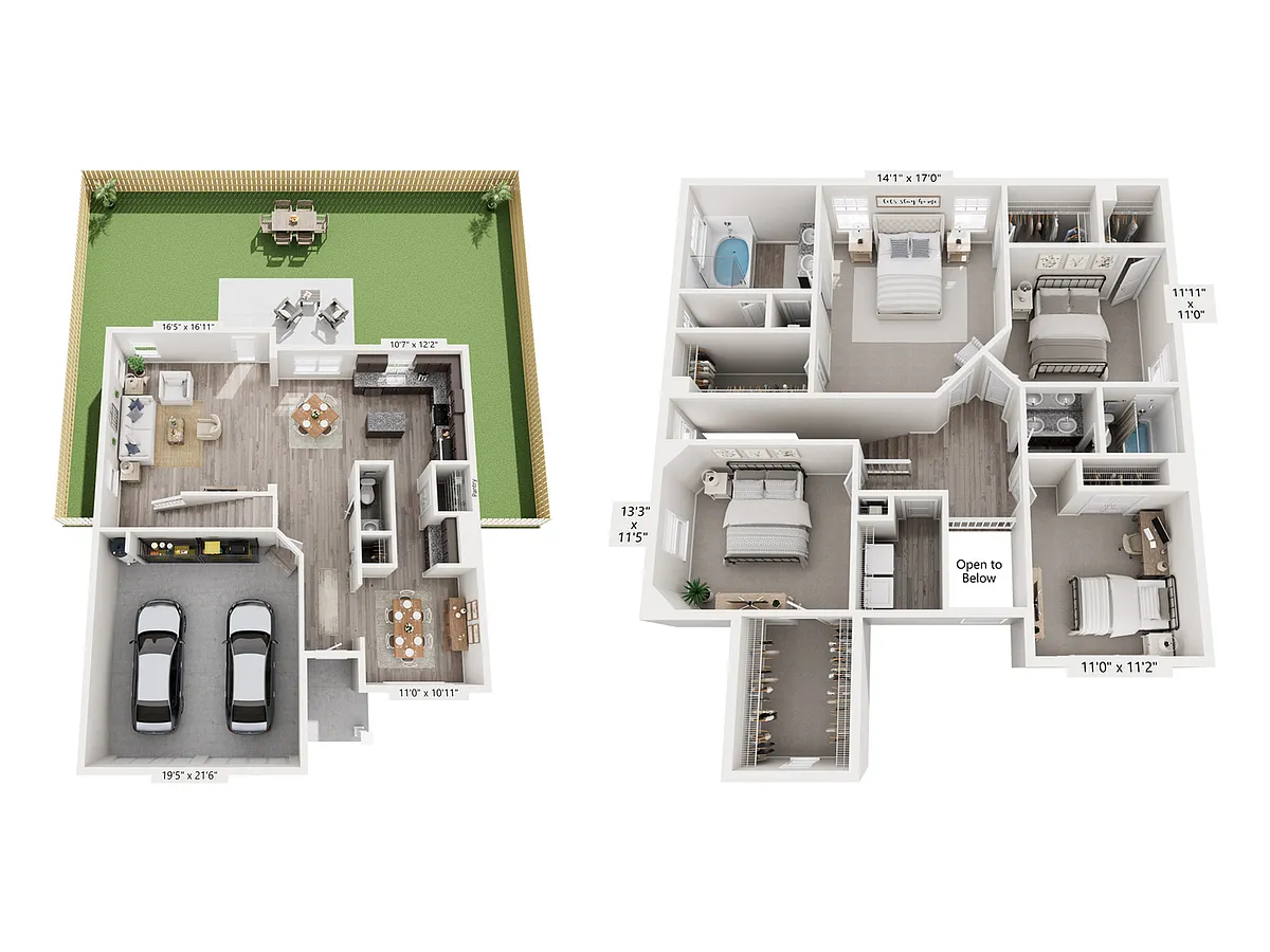 Floor plan Sunsoak