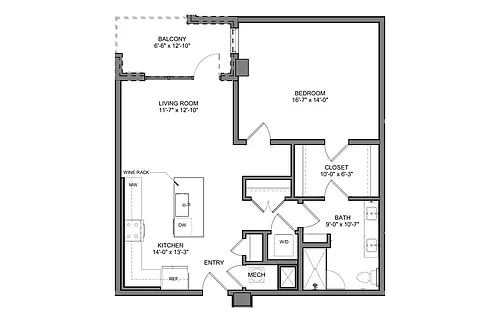 Floor plan A6