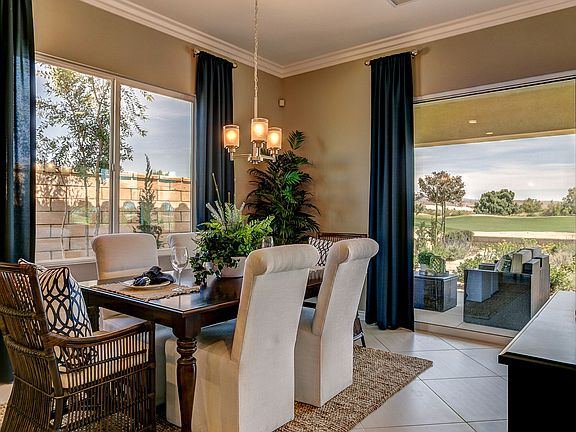 Cozy dining area