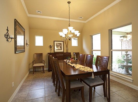Formal Dining with Courtyard View