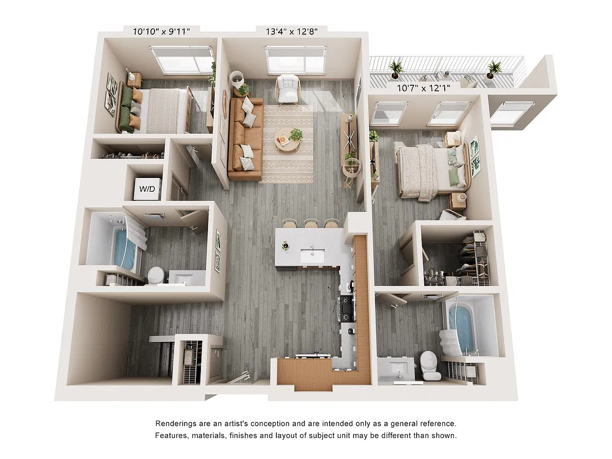 Floor plan LW2
