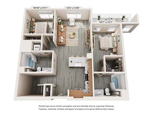 Floor plan LW2