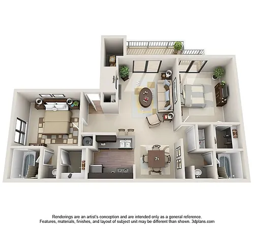 Floor plan The Cooper