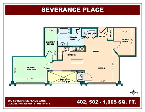 Floor plan 402 502