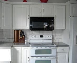 Four ovens plus microwave
