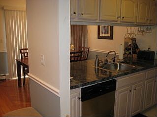 kitchen w/ new stainless appliances