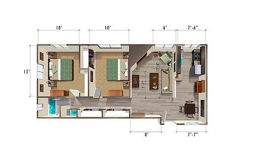 Floor plan B4
