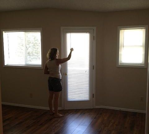 master bedroom , door goes to upper patio