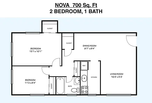 Floor plan Nova