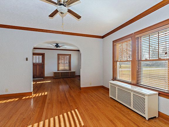 Dining room looking into the living room