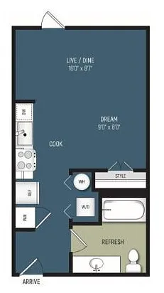 Floor plan S1
